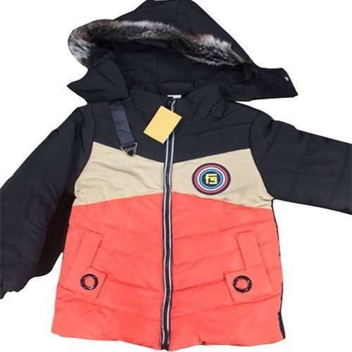 Woolen Kids Fancy Polyester Jacket