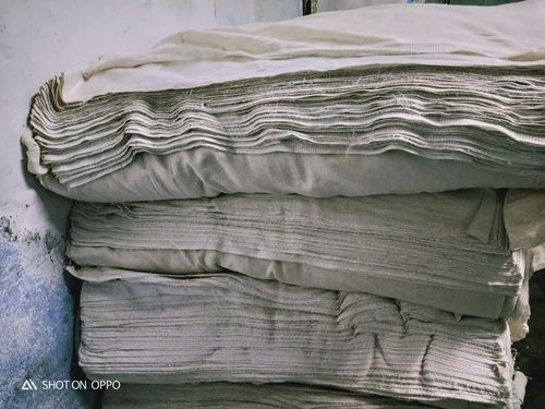 White Plain Polycotton Grey Fabrics