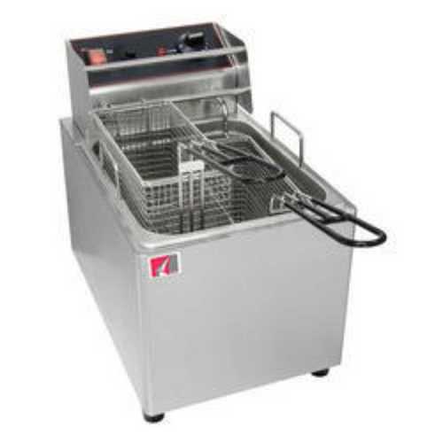 Silver Automatic Electric Deep Fryer 