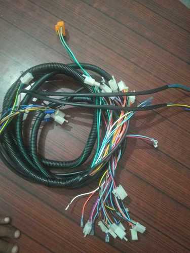 E Rickshaw Colored Wiring Size: Customized