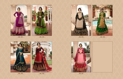 Georgette Salwar Kameez Set Decoration Material: Stones