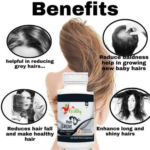 Herbal Medicine Healthy Hair Growth Capsules