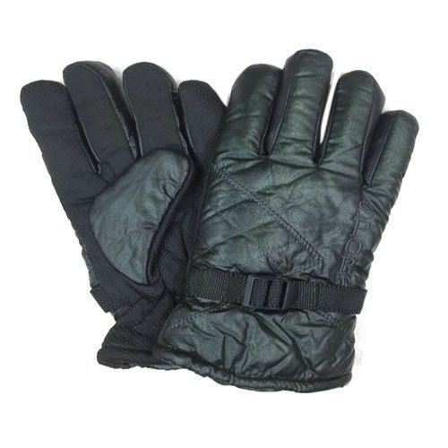 Mens Nylon Black Gloves