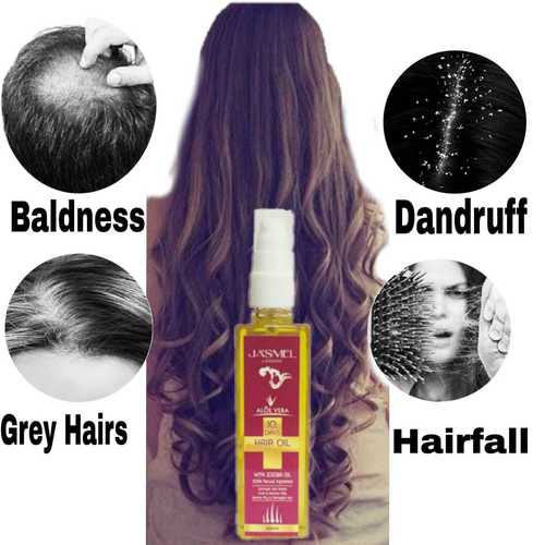 Natural Hair Oil Jasmel