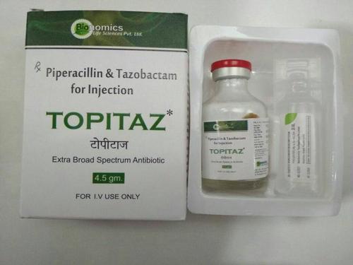 Piperacellin 4gm+ Tazobactam 500mg Injection