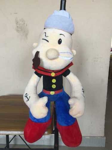 Multicolor Popeye Soft Toy 45Cm