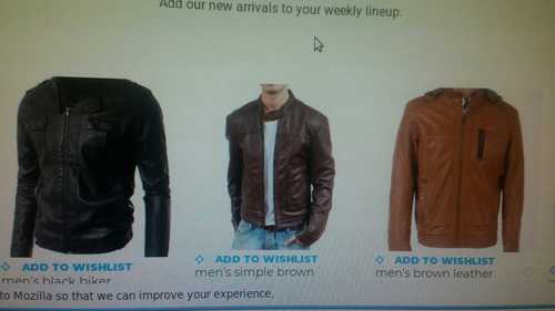 Custom Black, Brown And Coffee Color Full Sleeves Leather Jacket