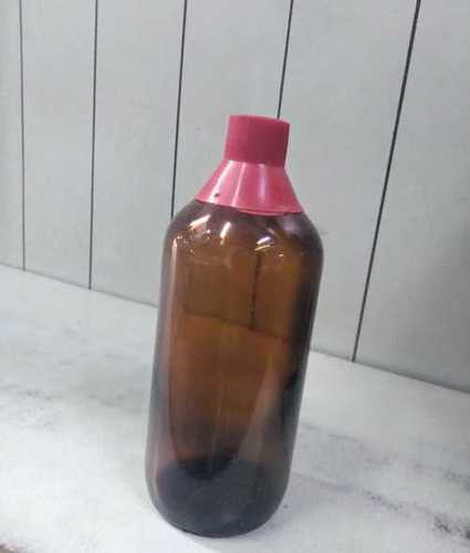 Brown Black Phenyl Empty Bottle