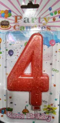 Vary Number Shape Birthday Candle