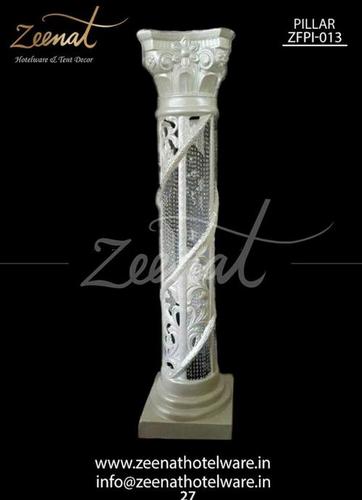 White Fiber Crystal Pillar