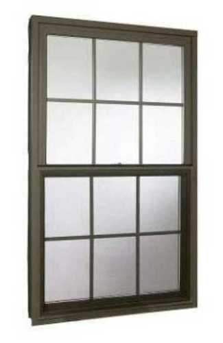 Brown Rectangular Shape Windows Frames