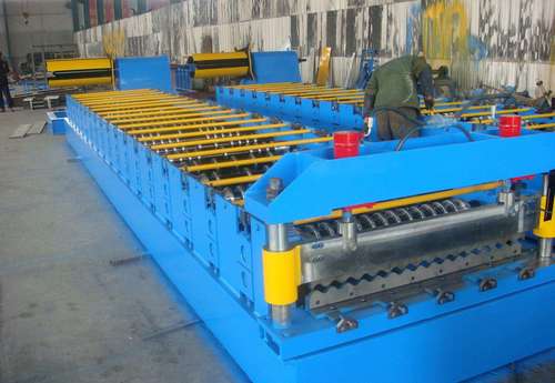 Automatic Corrugated Roof Sheet Roll Forming Machinery