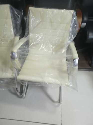 Office White Leather Chair 