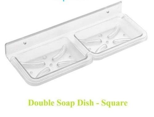 Elegant Looks Double Soap Dish