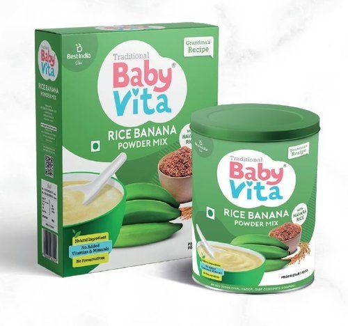 White Kerala Traditional Babyvita Rice Banana Powder