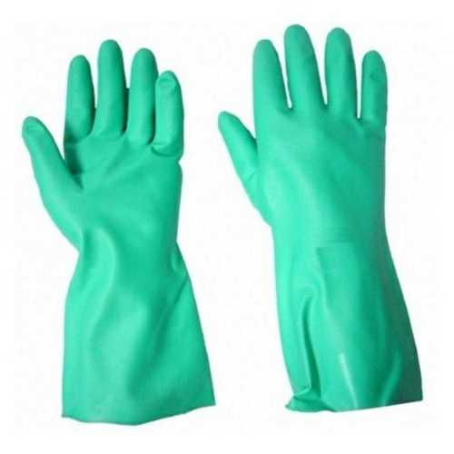 Green Petrochemical Industry Safety Hand Gloves 