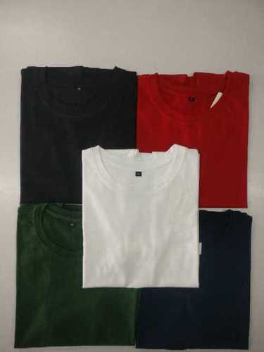 Plain Coloured Cotton T Shirt