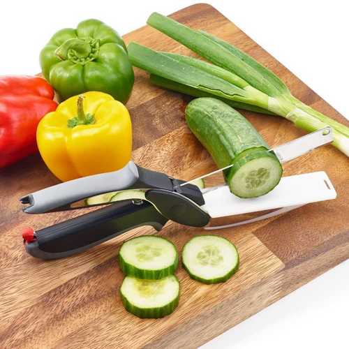 Black Stainless Steel Vegetable Cutter