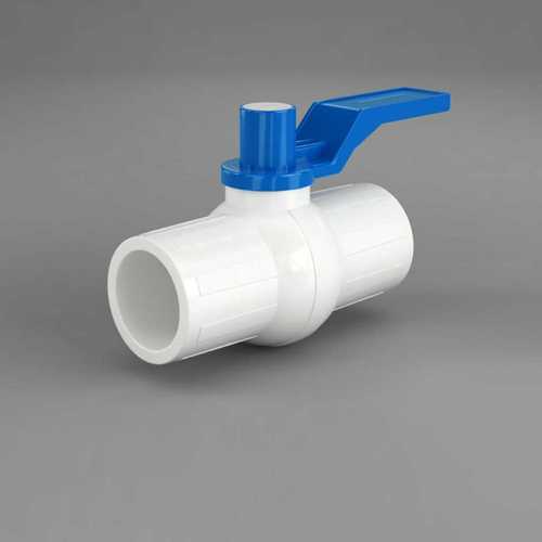 White UPVC Ball Valve