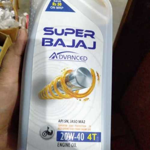 20W-40 4T Engine Oil Application: Automobiles