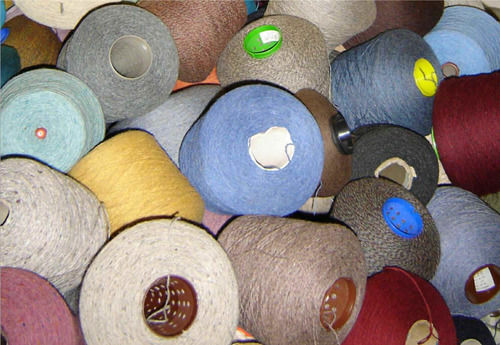 Multicolor Anti Bacterial Dyed Linen Yarn