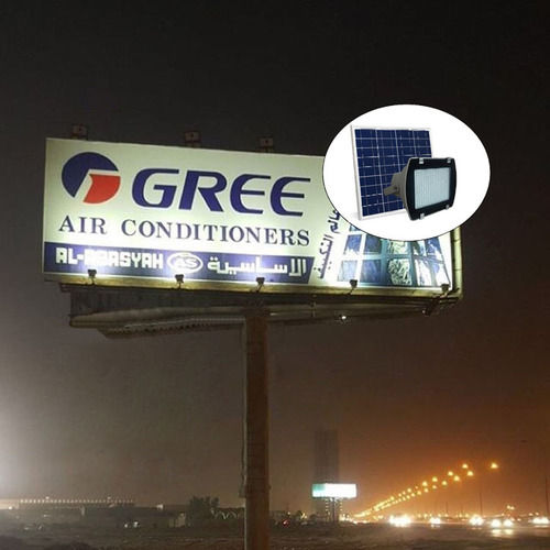 Lumen Large Outdoor Solar Billboard Lights Cable Length: 5  Meter (M)