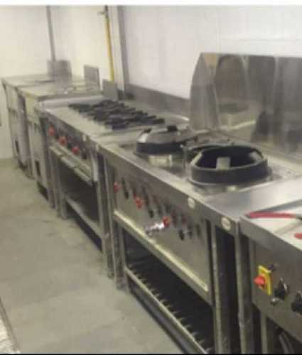 Shiny Look Commercial Cooking Range