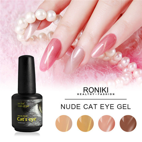 Uv Pink Nude Cat Eye Gel Polish At Best Price In Guangzhou Guangdong Guangzhou Roniki Beauty Supplies Co Ltd