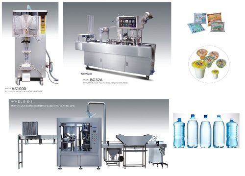 Semi-Automatic Sachets And Bottles Packaging Machine