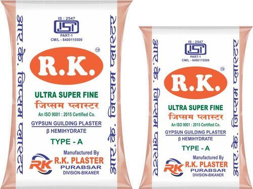 White Plaster Of Paris Powder Manufacturer Supplier from Bikaner India