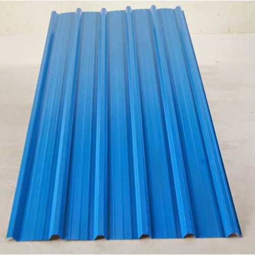 Blue Colour Coated Profile Roofing Sheets Length: Vary Foot (Ft)