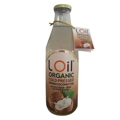 Organic Virgin Coconut Oil 1Litre (L Oil) Shelf Life: 12 Months