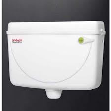 White Pvc Rectangular Flushing Tank