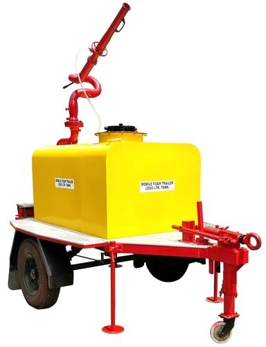 Trolley Mounted Water Cum Foam Monitor Application: Fire Fighting Against Commercial