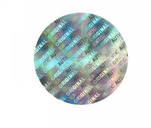 Moisture Proof 3D Round Shape Holograms 