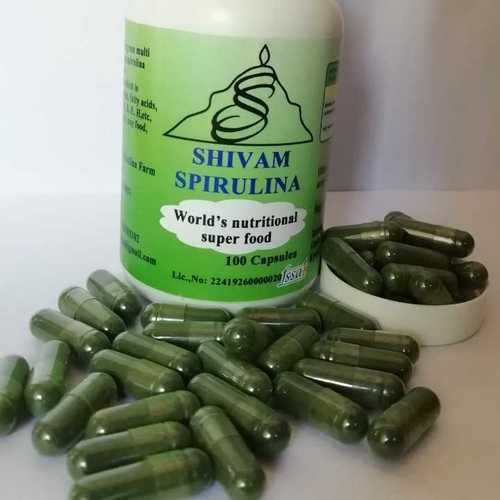 Herbal Medicine Ayurvedic Spirulina Capsules