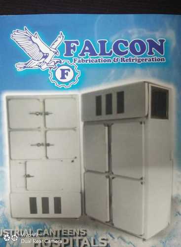 White Fully Electric Double Door Refrigerator