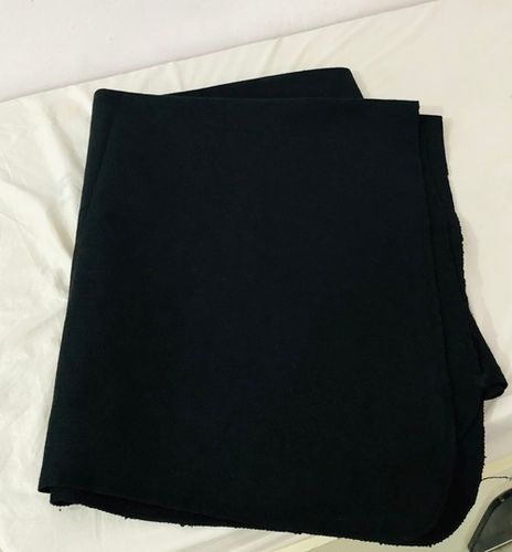 Black Non Woven Acyralic Blanket