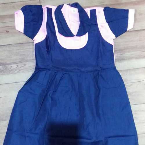 Pink And Blue Anganwadi Uniform