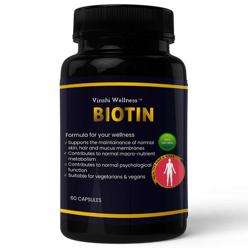 Biotin Capsule For Hair, Skin And Nails