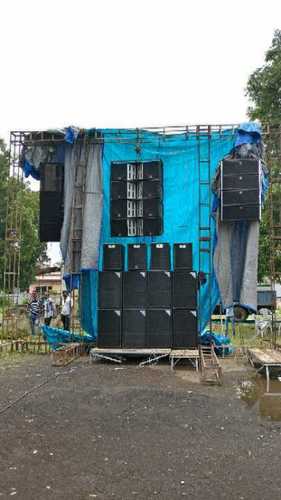 Black Dj Line Array Speaker