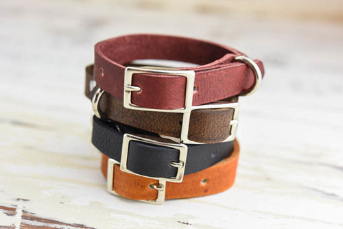 Leather Cat Collar