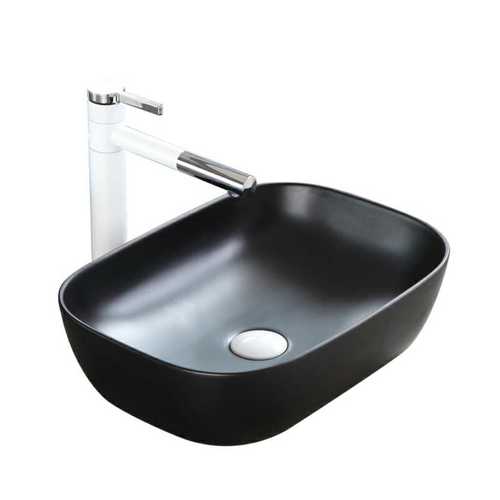 Black Perfect Finish Ceramic Basin