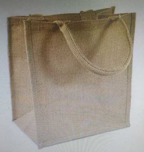 Plain Brown Jute Shopping Bags