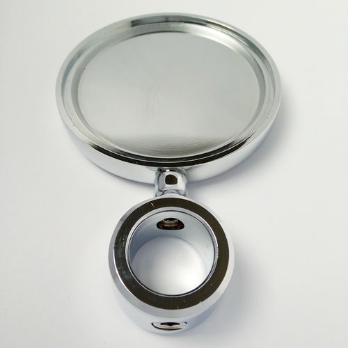 Silver Zinc Alloy Chrome Plated Round Beer Tap