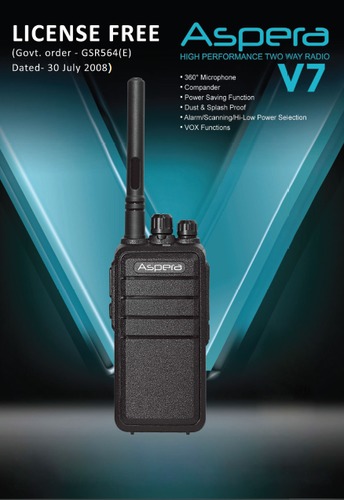 aspera walkie talkie