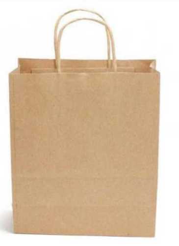 Biodegradable Brown Color Designer Paper Bags