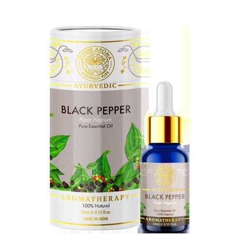 Divine Aroma Black Pepper Essential Oil