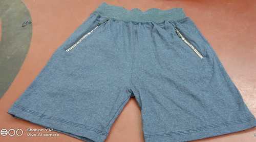 Light Blue Mens Fancy Adjustable Short