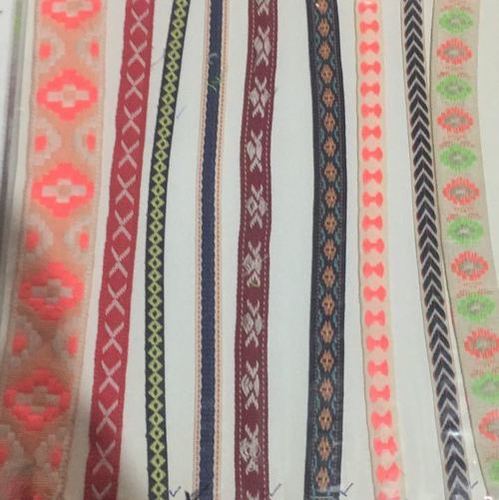 Multicolour Designer Jacquard Tape